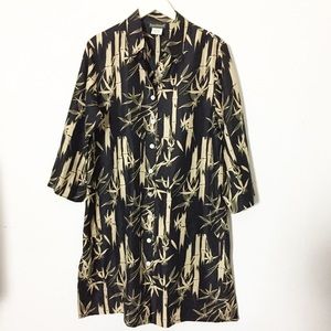 VTG Harve Bernard Silk Shift Dress Asian Design 14